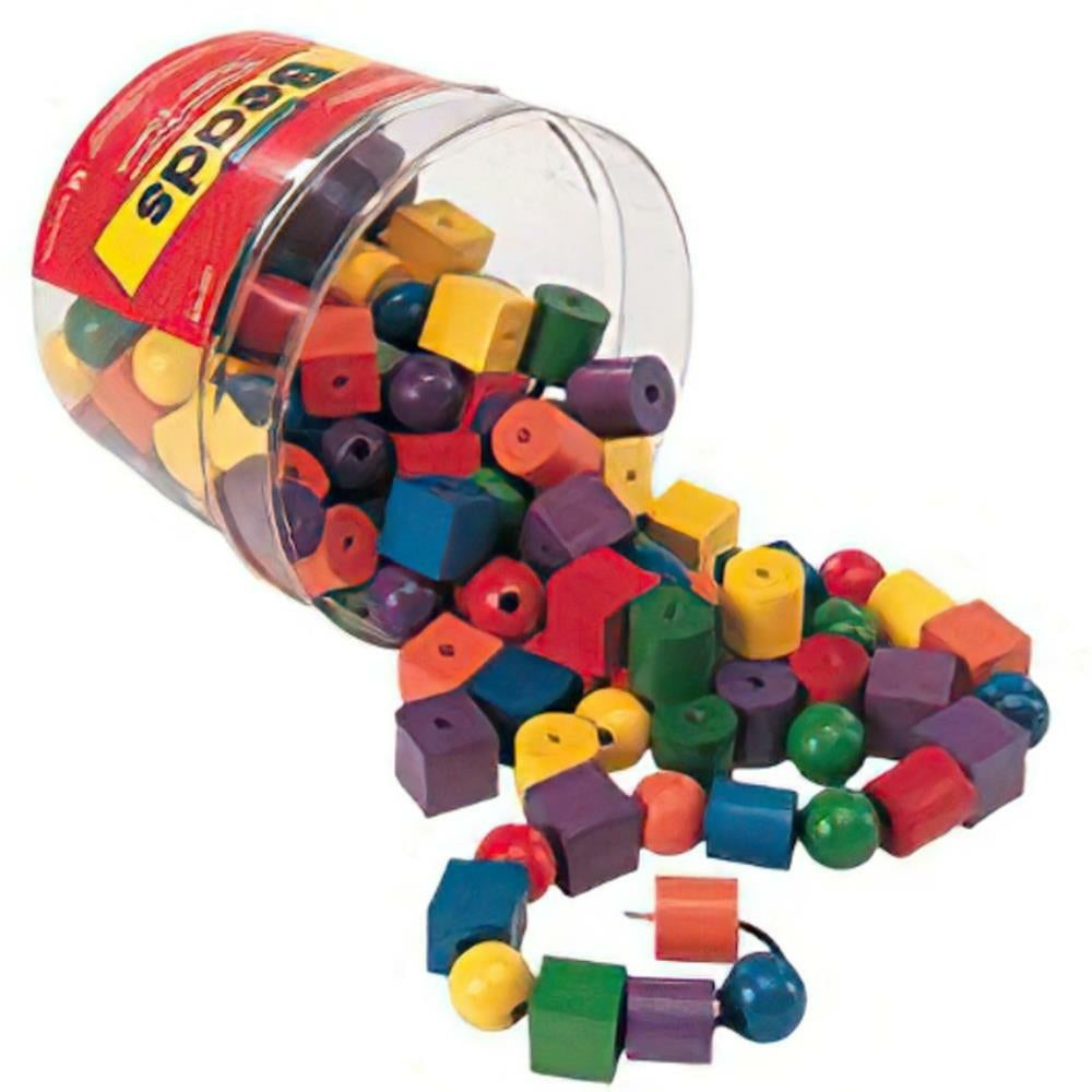 Image of Learning Resources Beads In A Bucket - Grade Preschool - 2