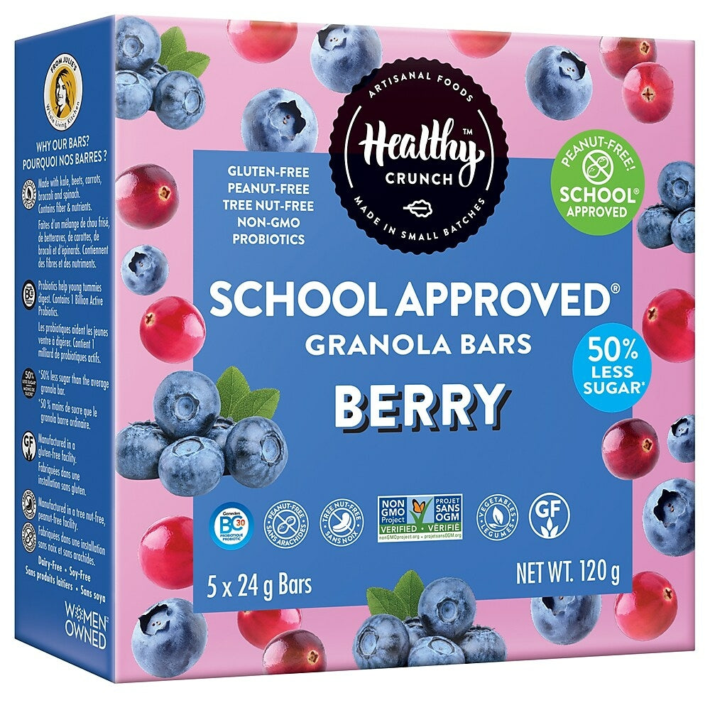 Image of Healthy Crunch School Approved Berry Granola Bars
