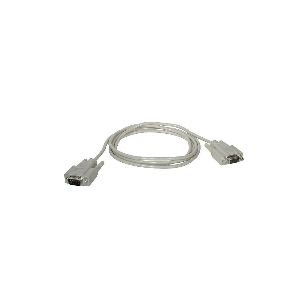Image of C2G DB9 M/F Extension Cable, 1.8m/6', Beige
