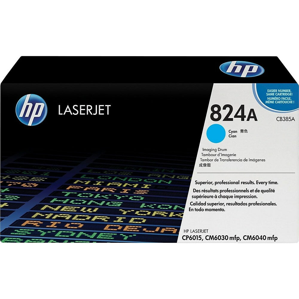 Image of HP 824A (CB385A) Cyan Original LaserJet Drum