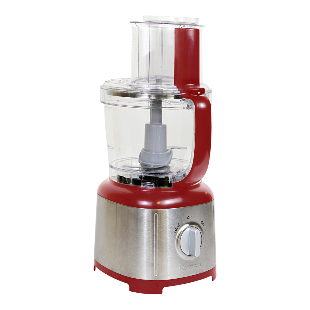 Image of Kenmore 11-Cup Food Processor and Vegetable Chopper - 500W - Red