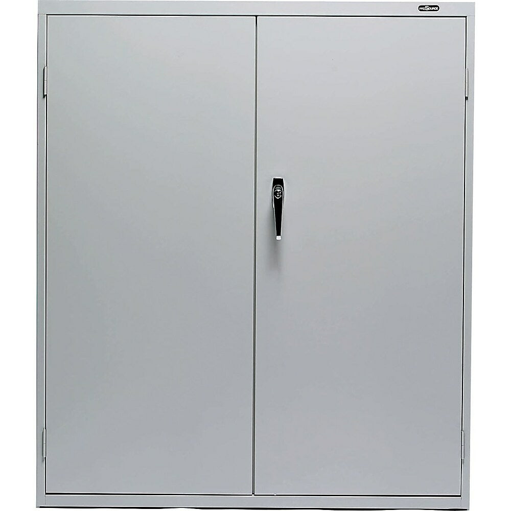 Image of ProSource 42" Locking Steel Storage Cabinet, Grey