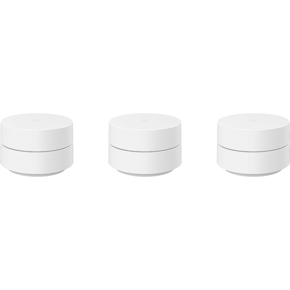 Image of Google GA02434-CA Wifi Mesh Network System Router - 3 Pack