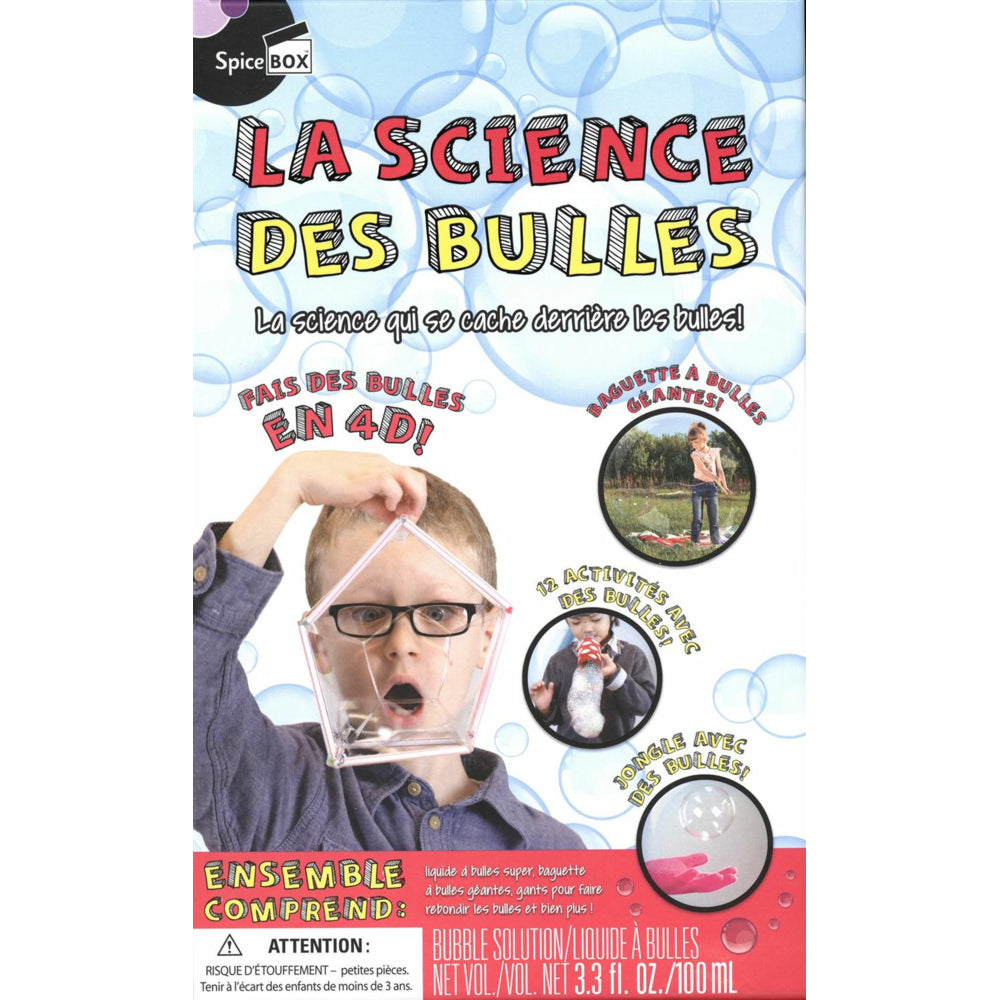 Image of Spicebox Bubble Science - French