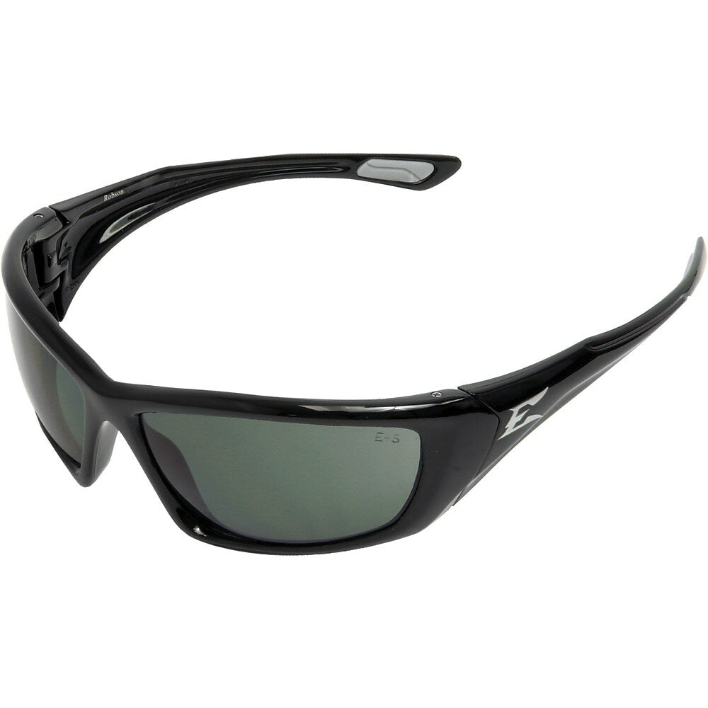 Image of Edge Safety Eyewear, Robson Safety Glasses, Silver/Mirror Lens, Polarized Coating, Mceps Gl-Pd 10-12 - 2 Pack