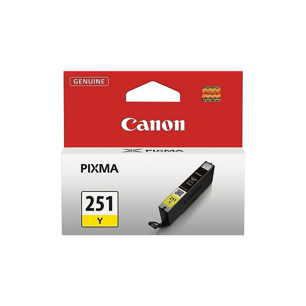 Image of Canon CLI-251 Yellow Ink Tank (6516B001)