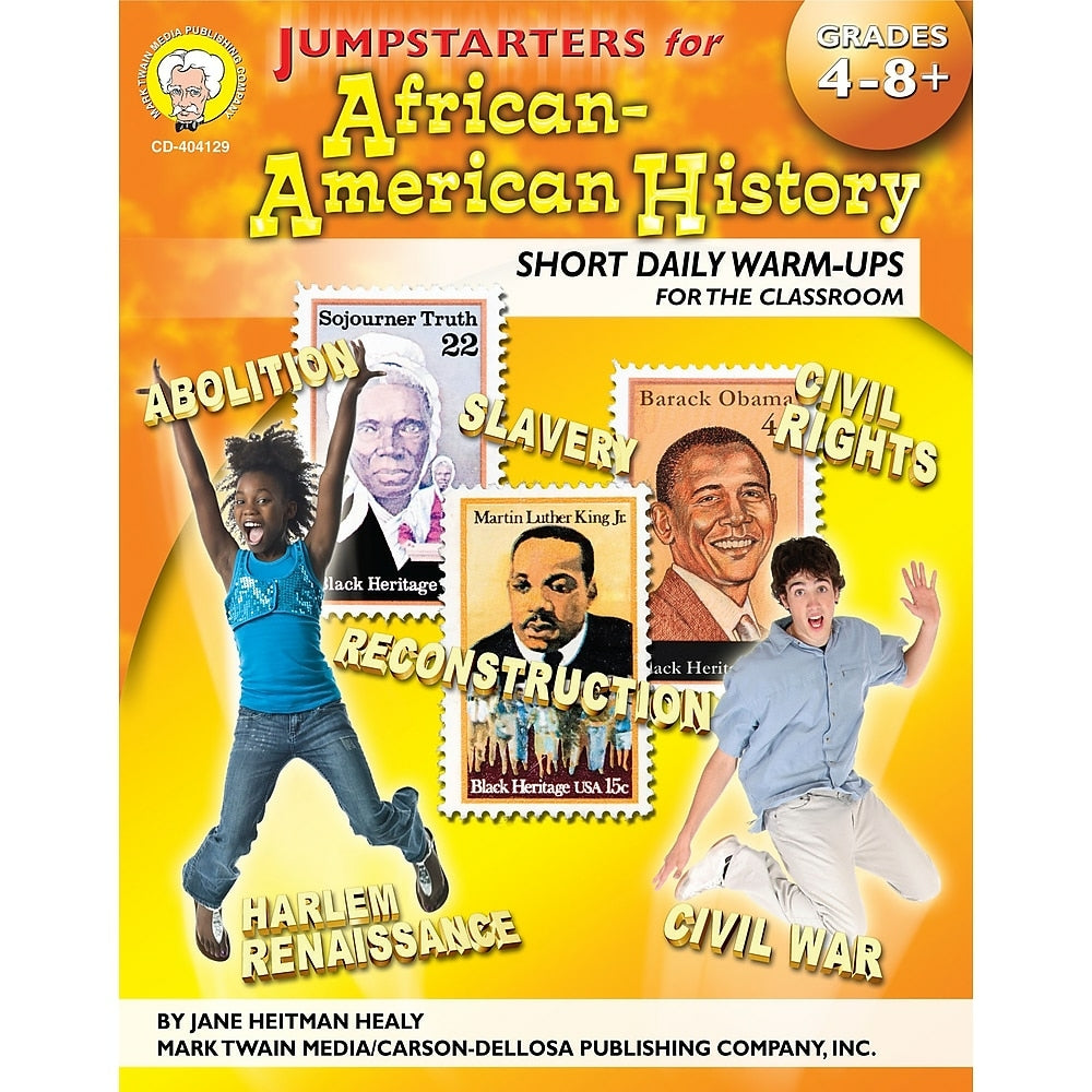 Image of eBook: Mark Twain 404129-EB Jumpstarters for African-American History - Grade 4 - 8