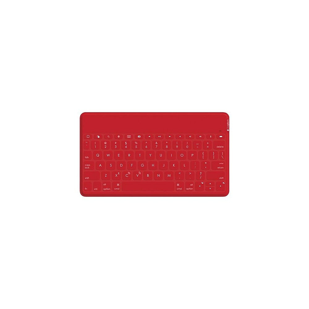 Image of Logitech Keys-To-Go Keyboard, Red