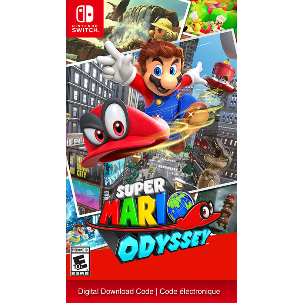 mario odyssey switch digital code