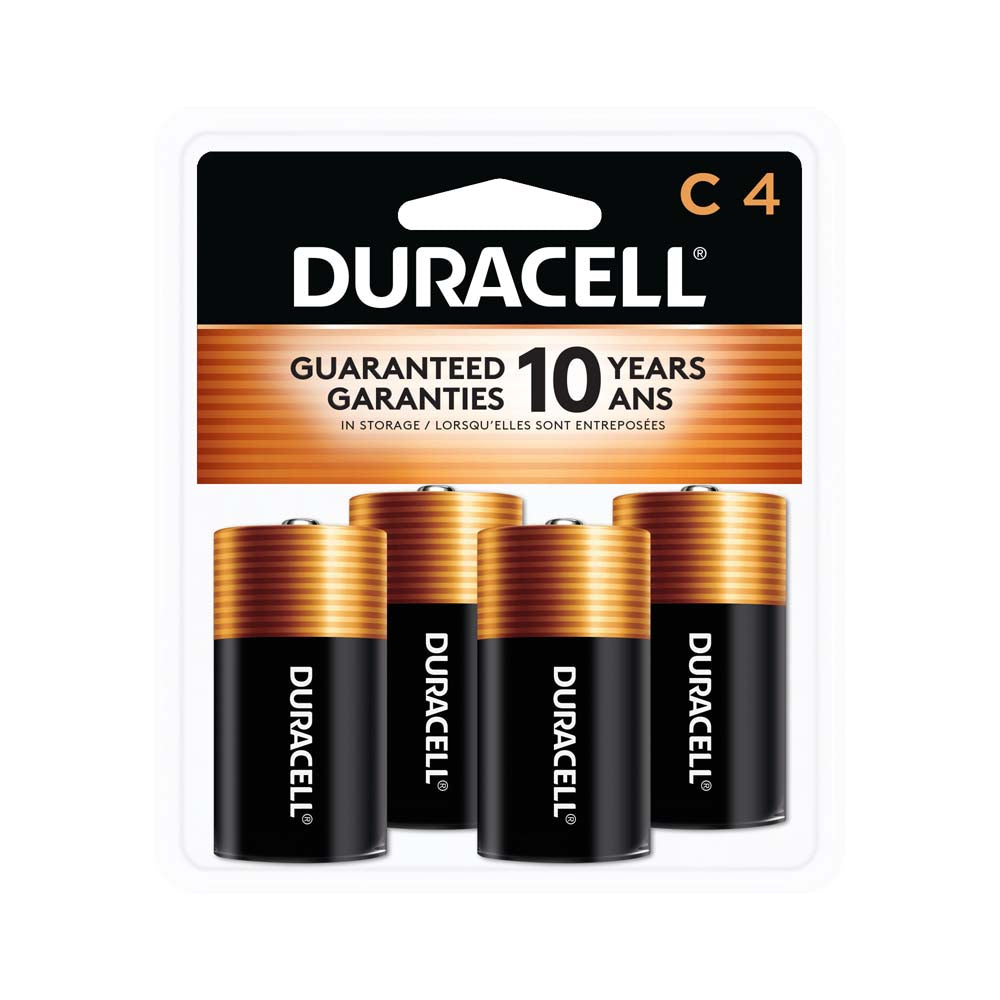 Image of Duracell Coppertop C Batteries - 4 Pack