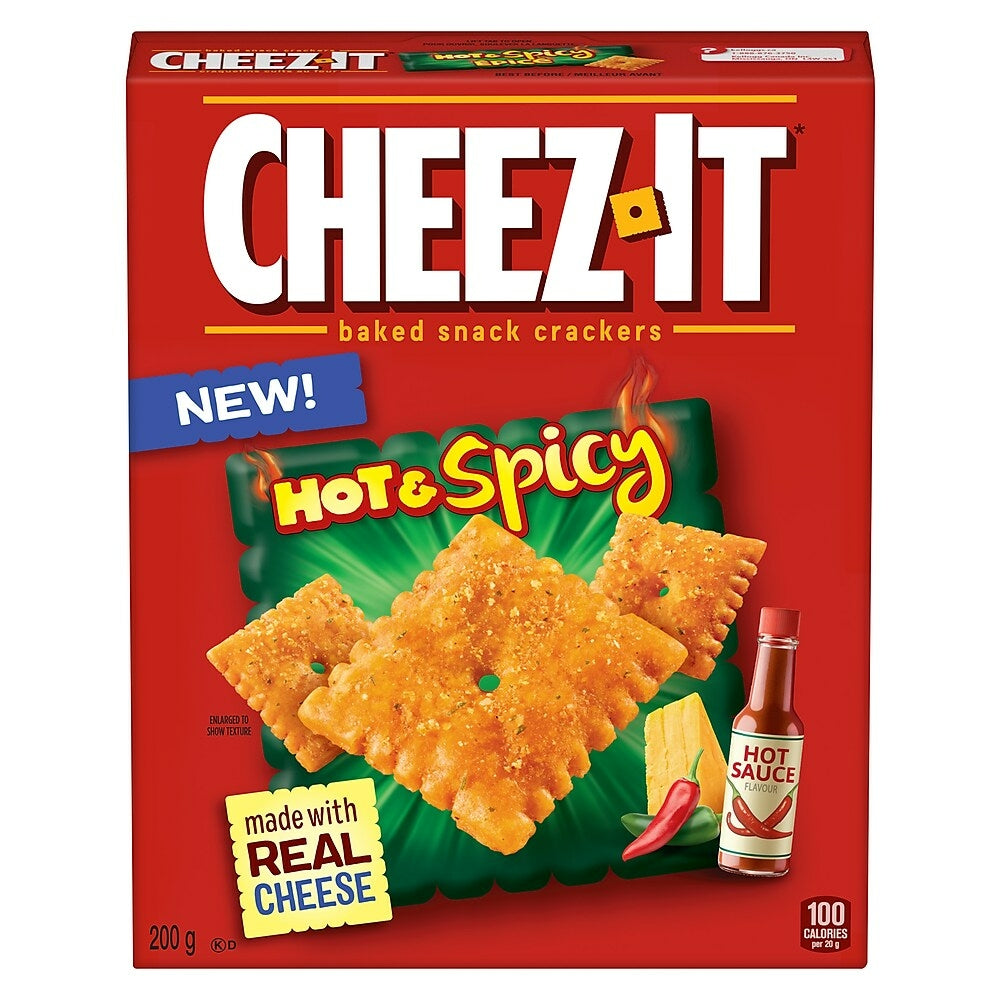 Image of Cheez-It Hot & Spicy Crackers - 200g