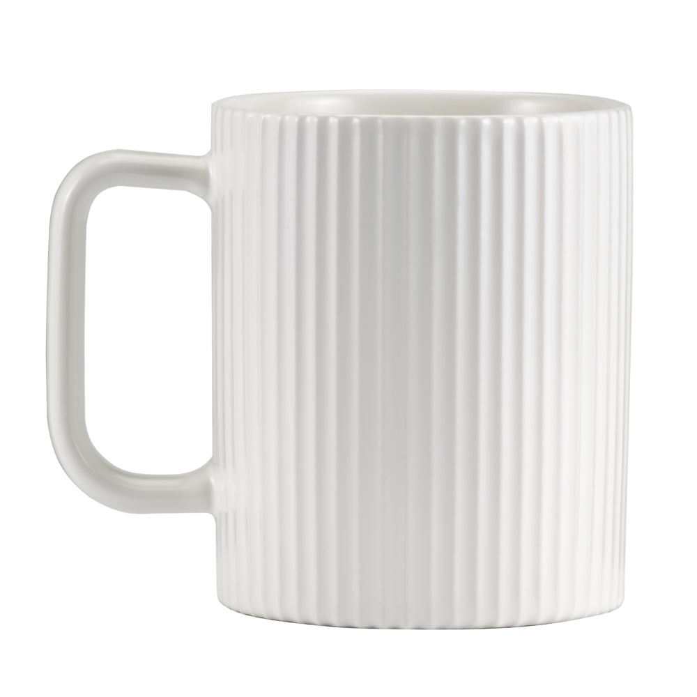 Image of Gry Mattr Ceramic Mug - 12 oz - White