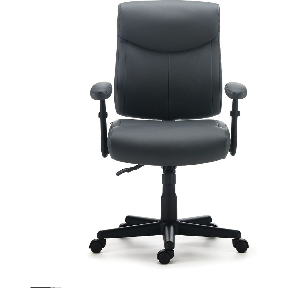 Image of Staples Tillcott Luxura Task Chair - Grey