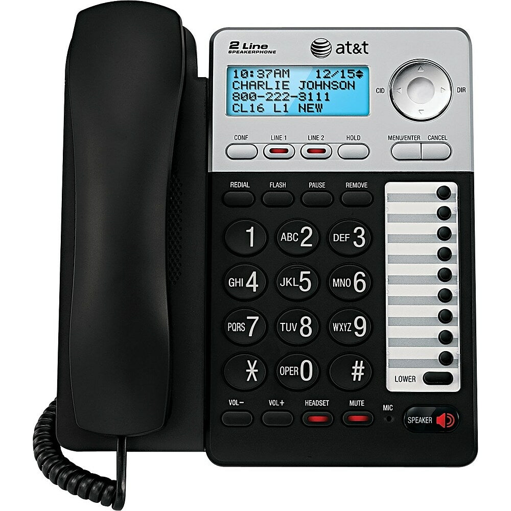 Image of AT&T ML17929 2-Line Corded Speaker Phone