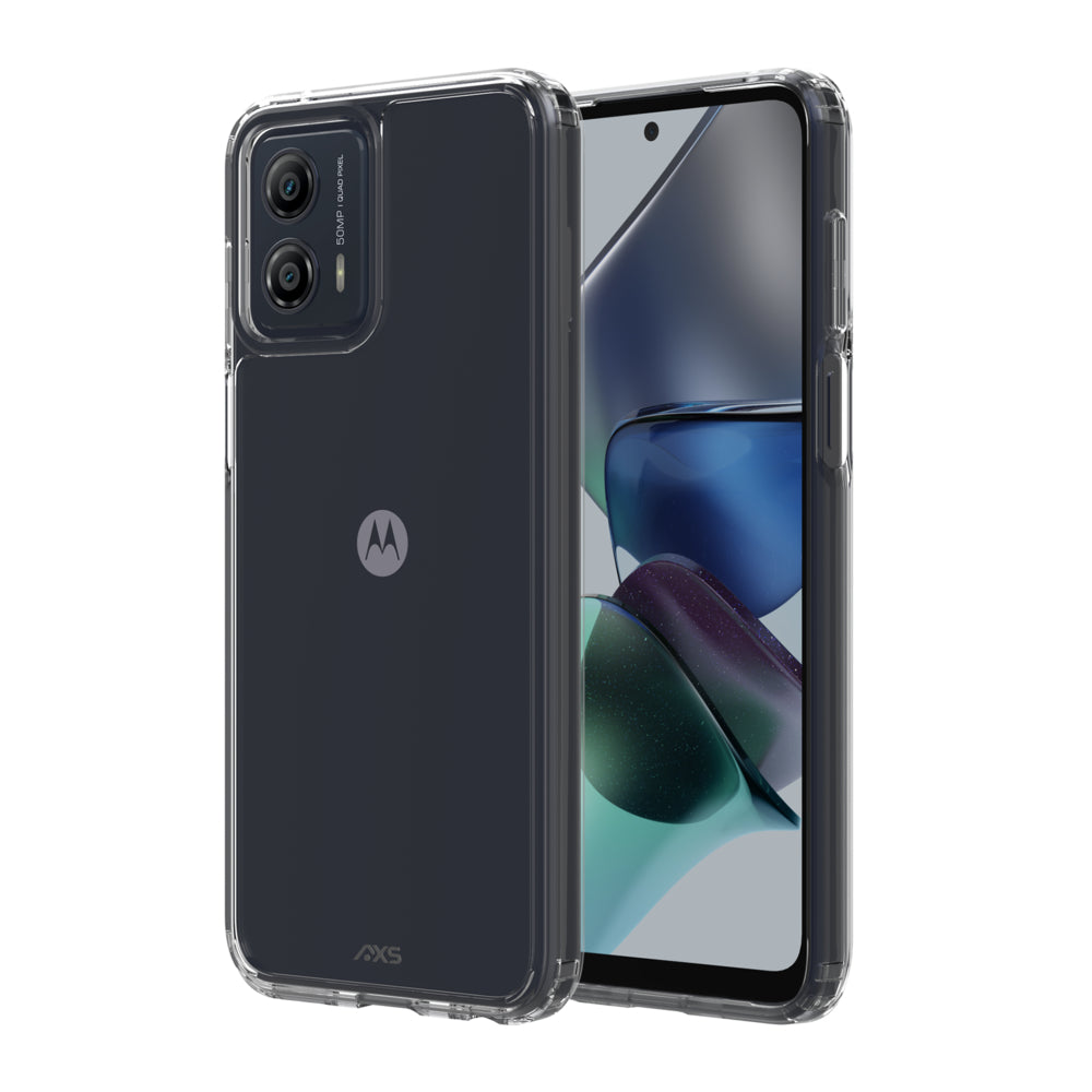 Image of Axessorize ULTRA CLEAR Drop-tested Clear Case for Motorola Moto G 5G (2023) - Clear