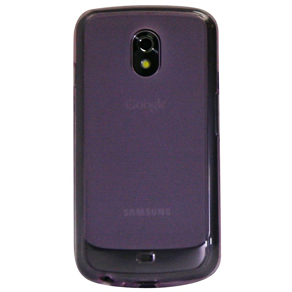 Image of Exian Transparent Case for Samsung Galaxy Nexus - Purple