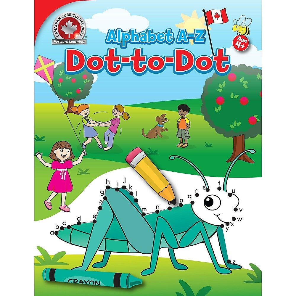 Image of Canadian Curriculum Press Amazing Dot-to-Dot - Alphabet
