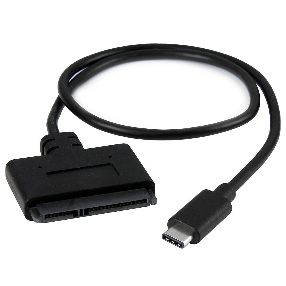 Image of StarTech USB 3.1 (10Gbps) Adapter Cable for 2.5" SATA Drives - USB-C, Black