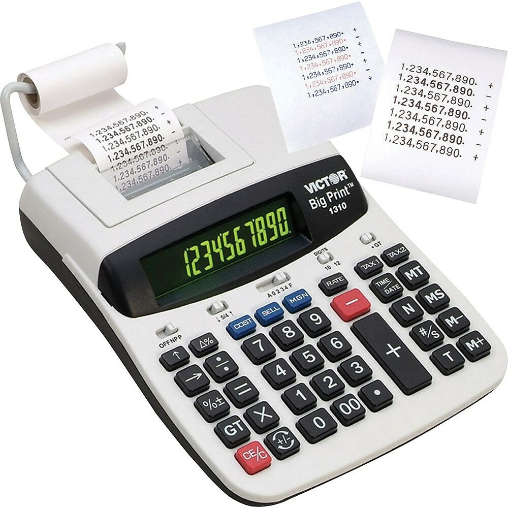 Image of Victor 1310 Big Print Thermal Printing Calculator, 10-Digit