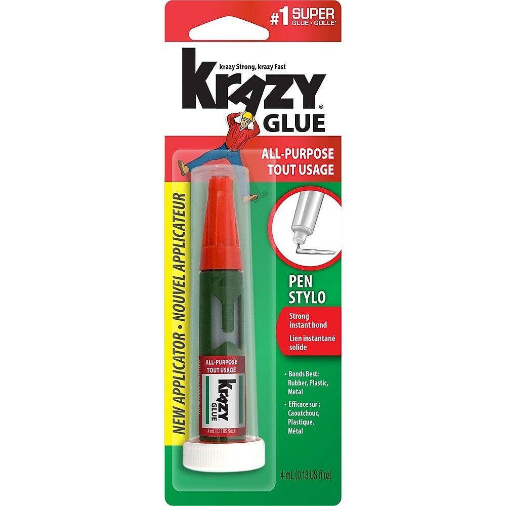 Image of Krazy Glue Instant Krazy Glue Precision Pen, 4mL