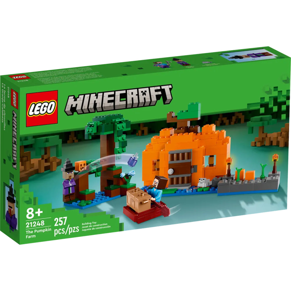 Image of LEGO Minecraft The Pumpkin Farm - 257 Pieces