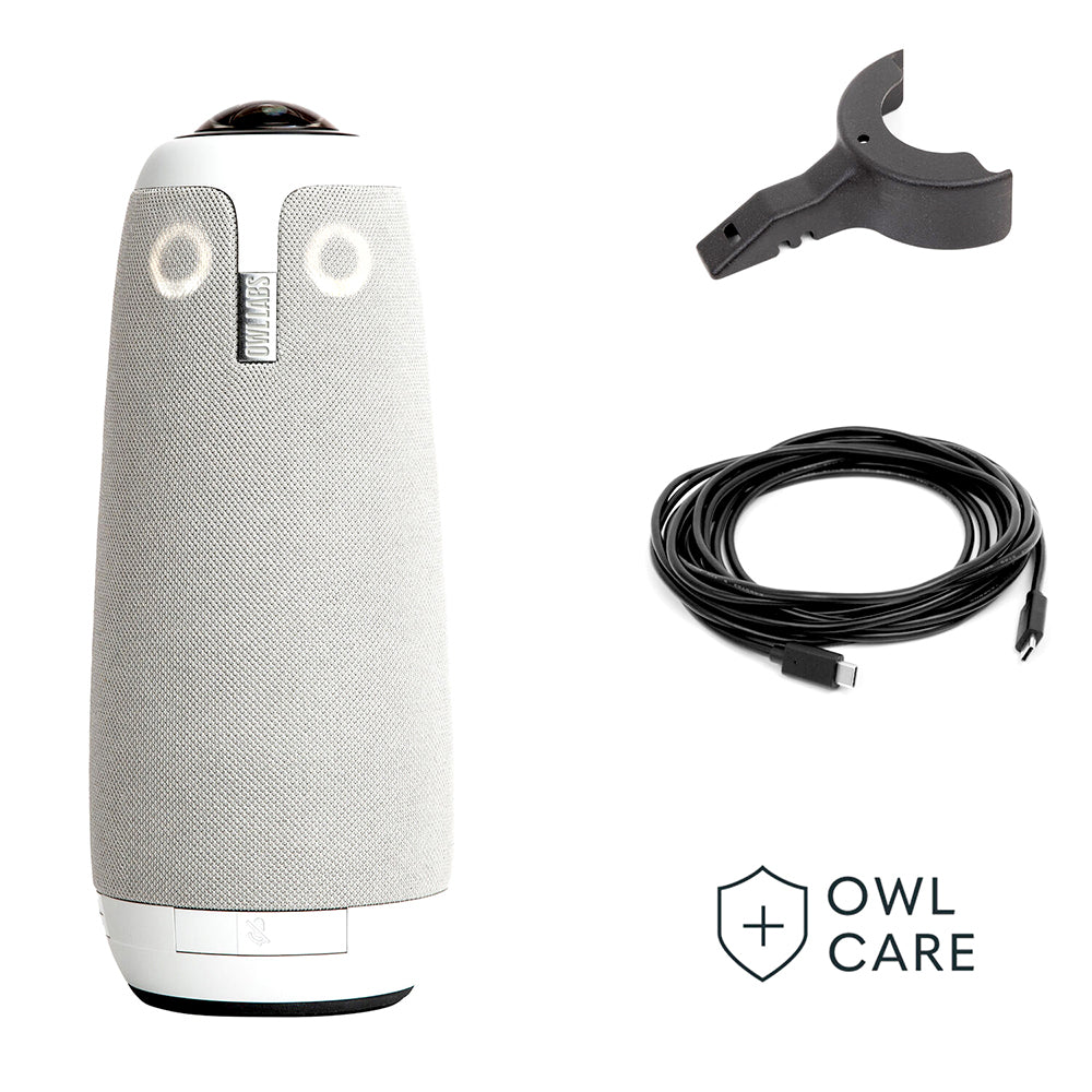 Image of Owl Labs Meeting Owl 3 Smart Video Conferencing Camera - Premium Pack, Grey