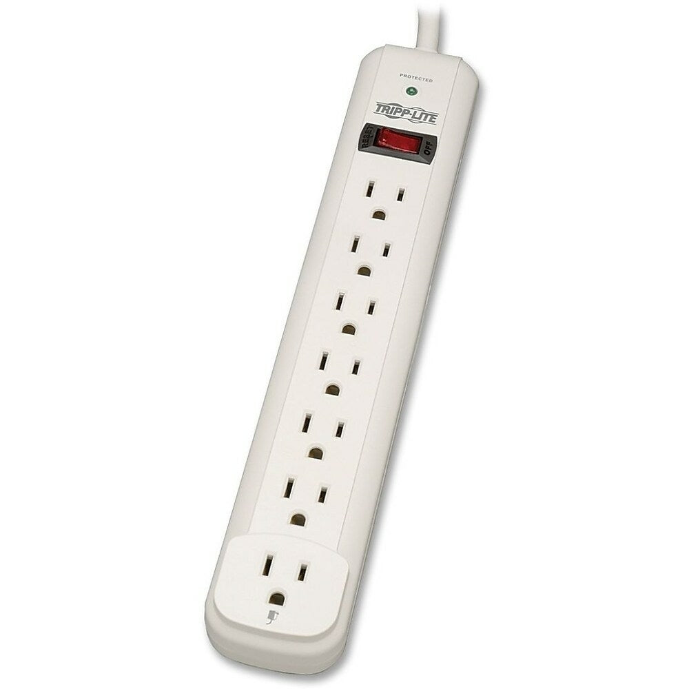 Image of Tripp Lite TLP725 7-Outlet 1080 J Surge Protectors, White