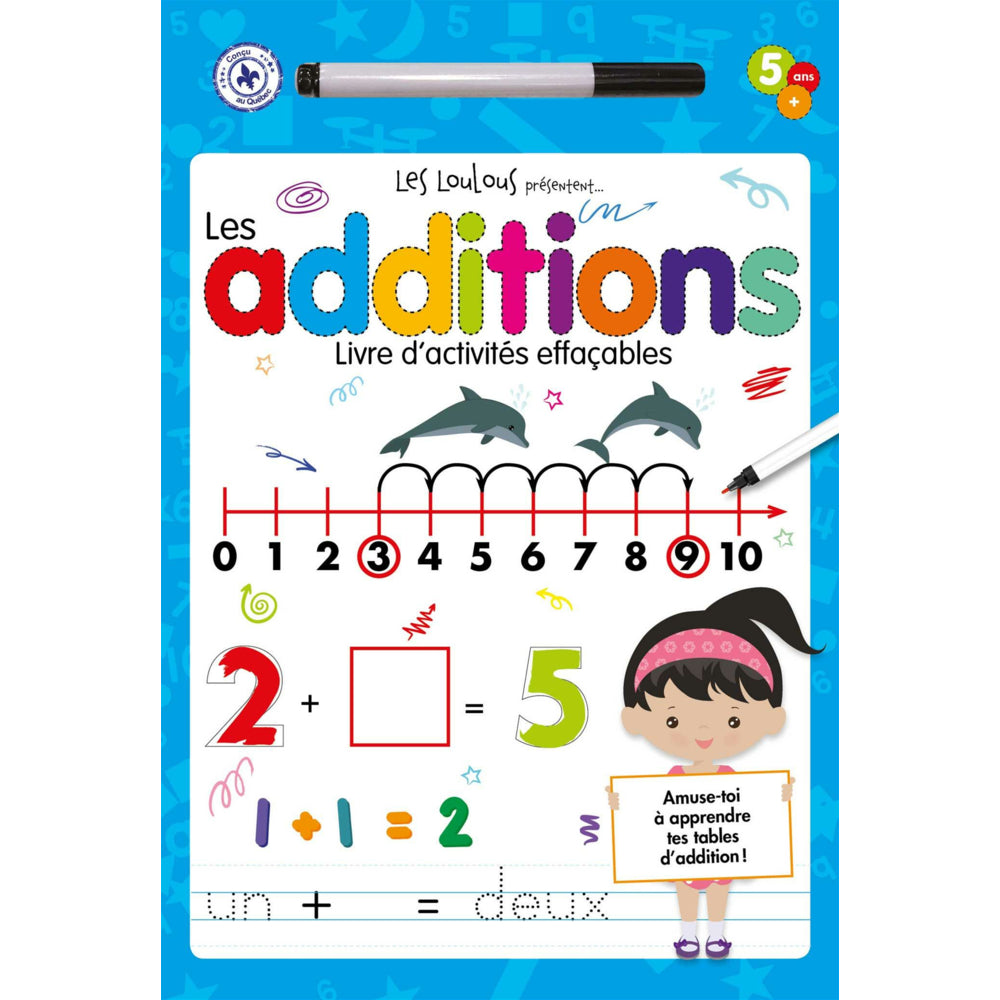 Image of Mega Editions Loulous Presents "Additions" Wipe-Clean