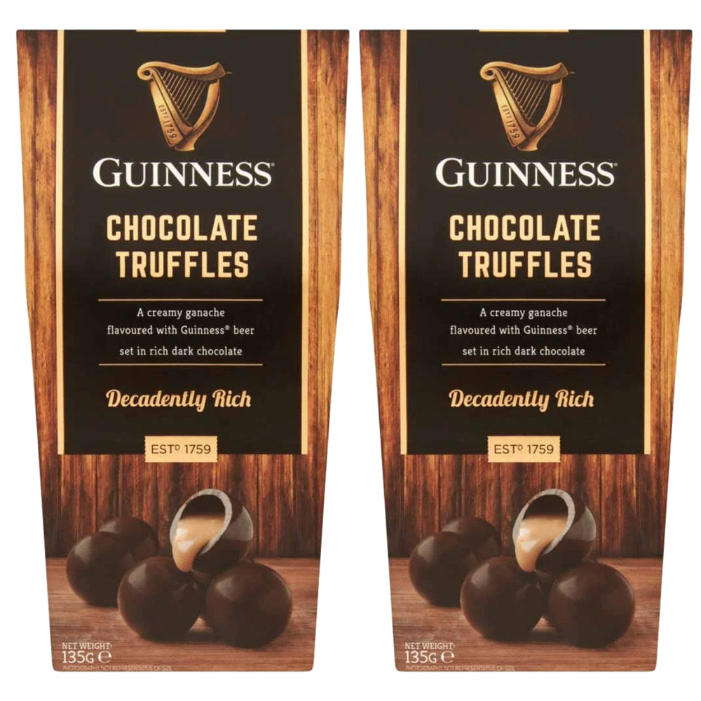 Image of Guinness Chocolates Truffles Carton - 135g - 2 Pack