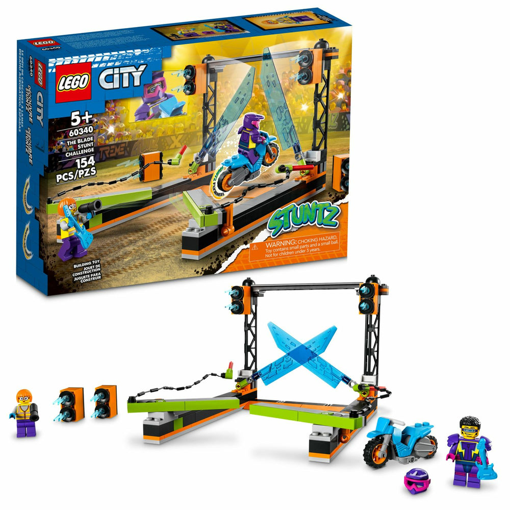 Image of LEGO City The Blade Stunt Challenge Building Kit - 154 Pieces