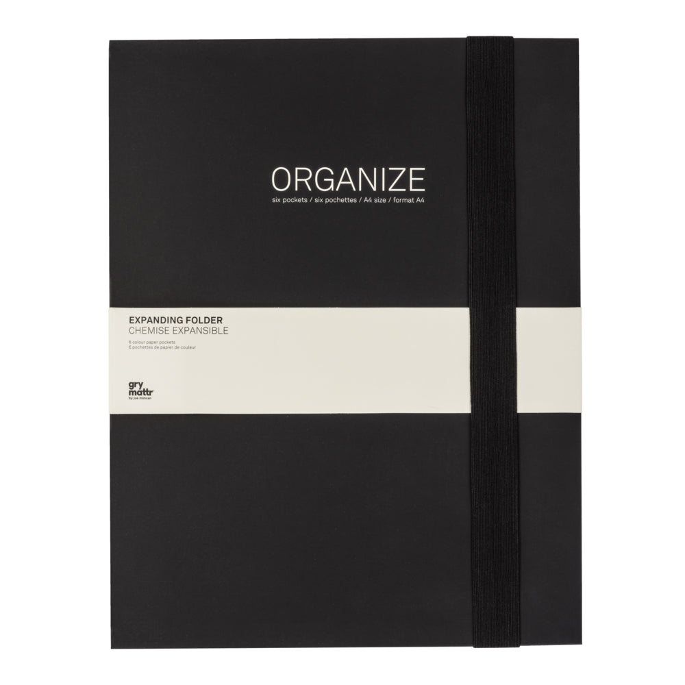 Image of Gry Mattr Expanding Folder - Black