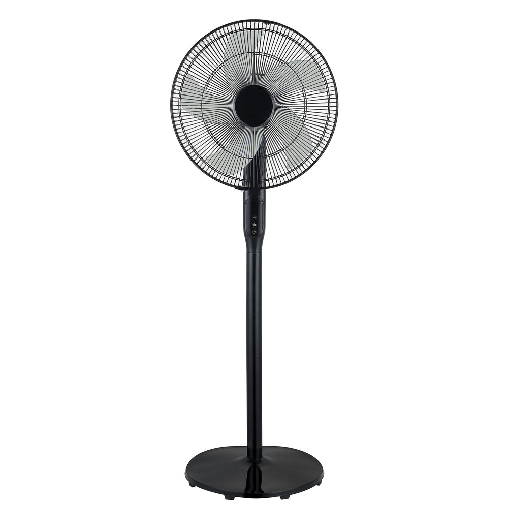 Image of Ecohouzng 16 inch DC Pedestal Fan with Remote, Black