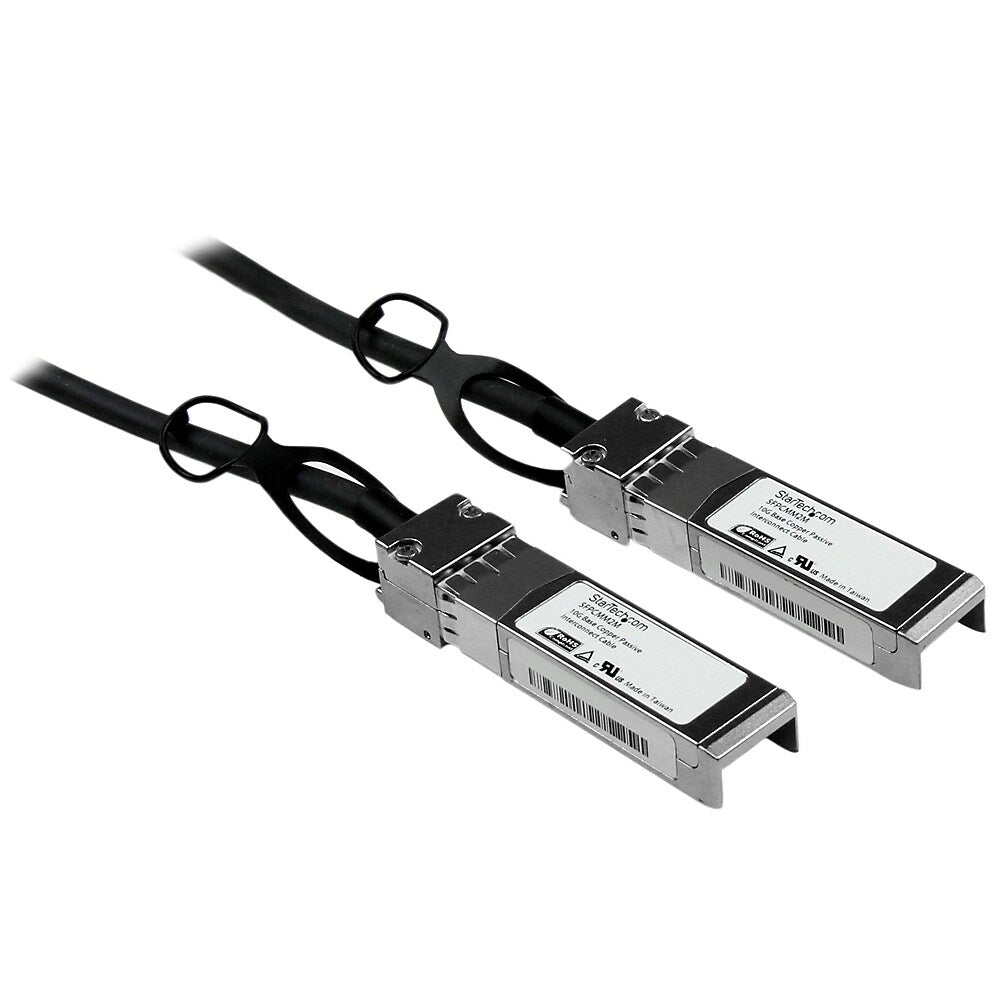 Image of StarTech Cisco Compatible SFPPlus 10, Gigabit Ethernet (10GbE) Passive Twinax Direct Attach Cable, 2m