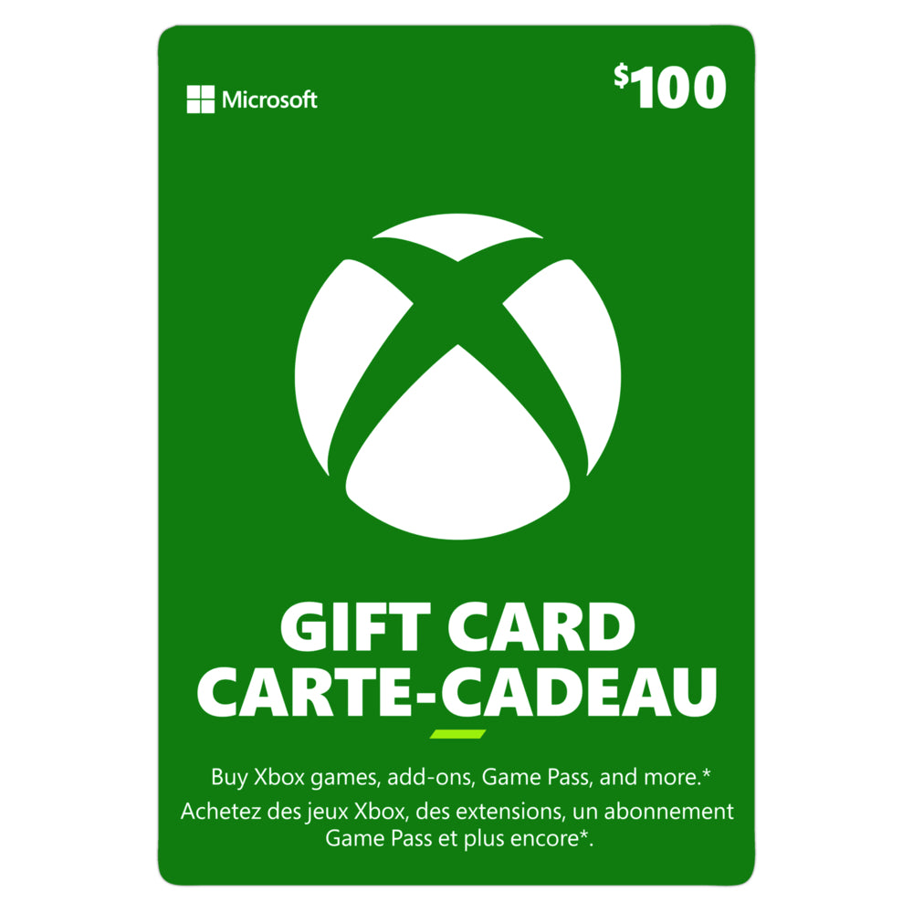 Image of Xbox Live Gift Card, CAD [Download] | 104.99