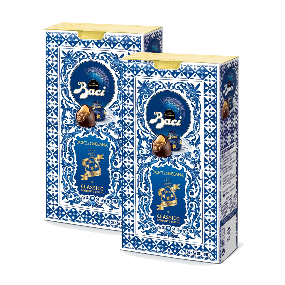 Image of Dolce & Gabbana and Baci Maiolica Design Limited Edition Original Bijou Box- 200g - 2 Pack