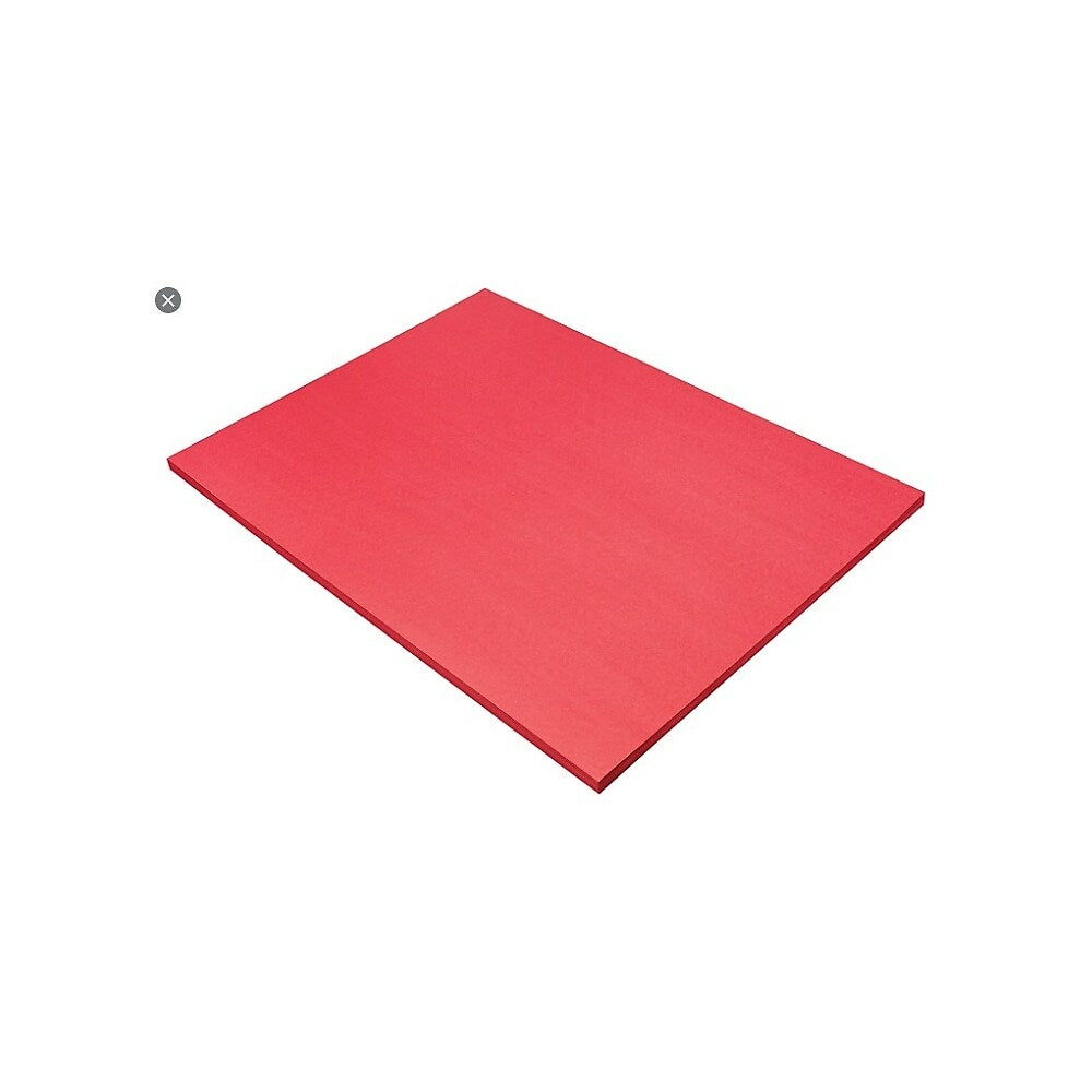 Image of Pacon Construction Paper - 18" x 24" - Holiday Red - 50 Sheets (9917)