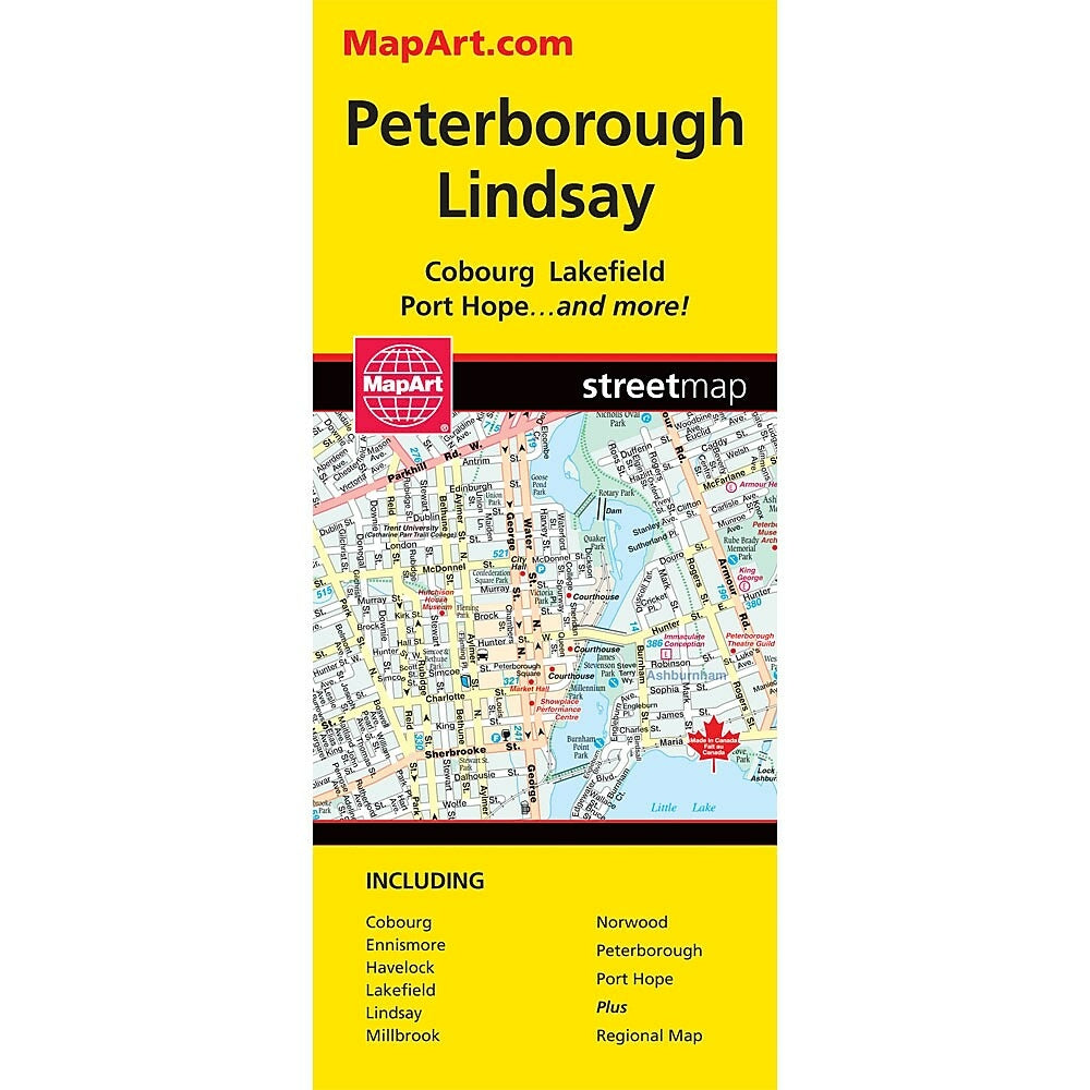 Image of MapArt Peterborough Map