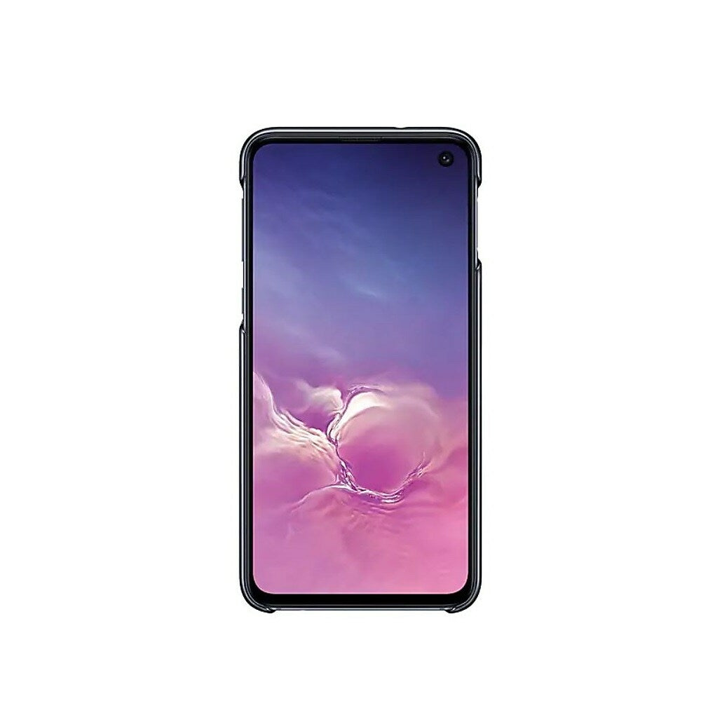 Image of Samsung LED Back Cover Case for Samsung Galaxy S10e - Blue/Black