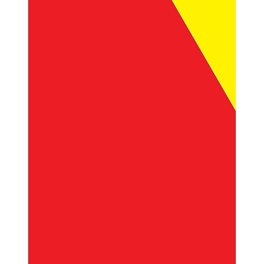 Image of Royal Brites 2 Cool Red/Yellow Foam Board, 20" x 30"