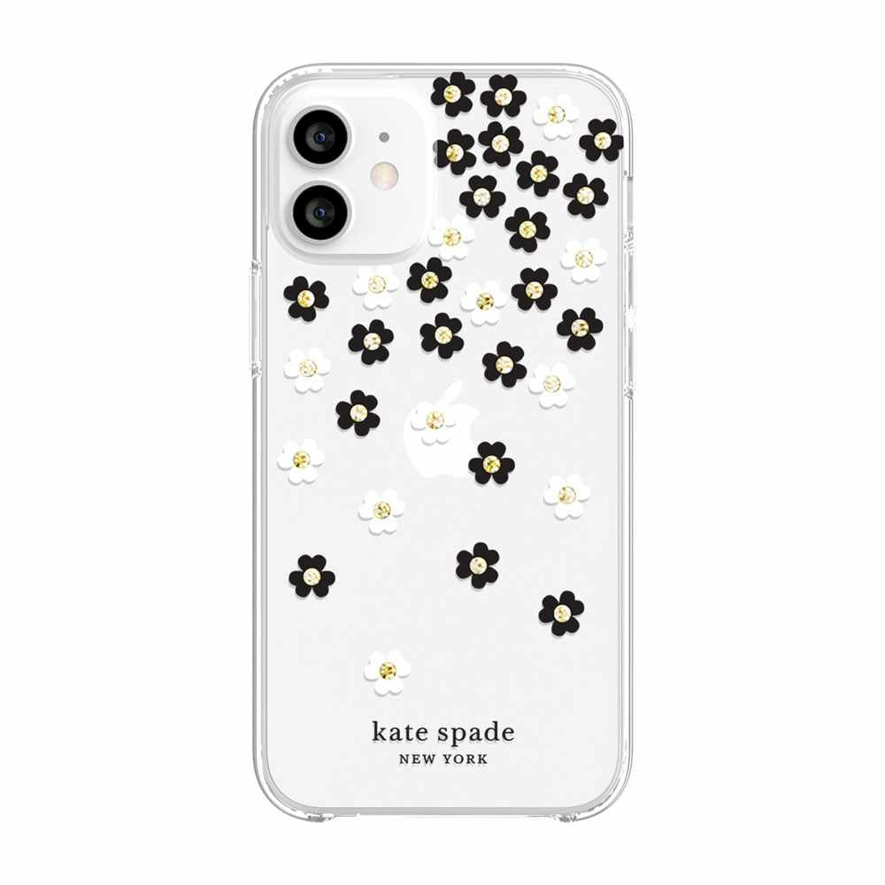 Kate Spade Protective Hardshell Case for iPhone 12 mini - Scattered Flowers  