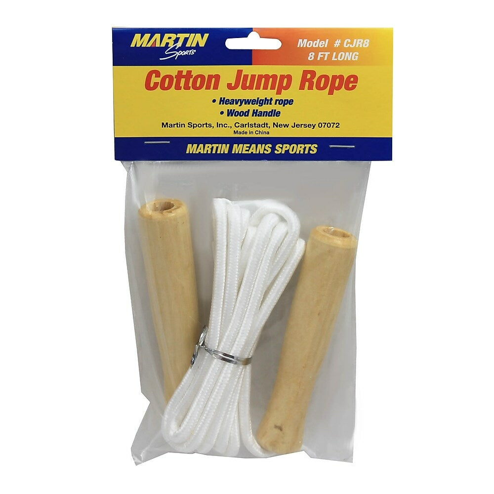 Image of Martin Sports Cotton Jump Rope, 8", 6 Pack