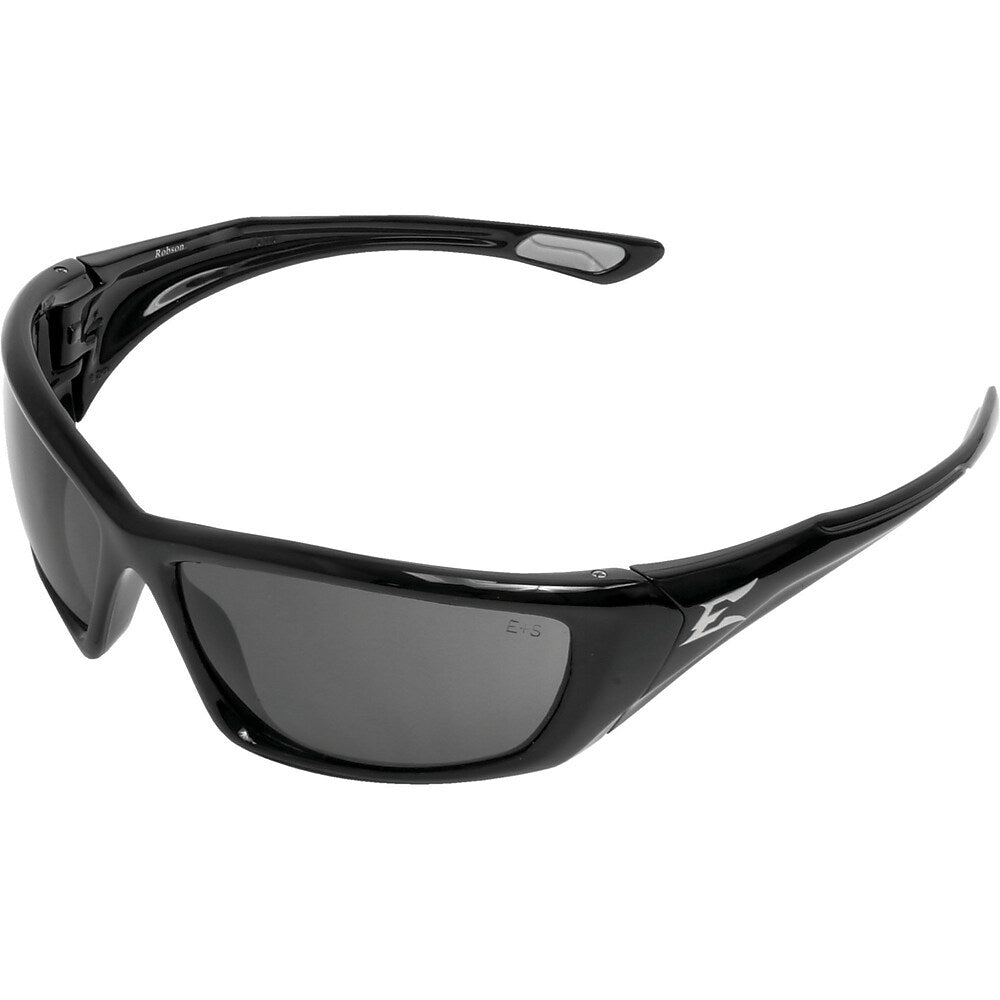 Image of Edge Safety Eyewear, Robson Safety Glasses, Grey/Smoke/Smoke Lens, Polarized Coating, Mceps Gl-Pd 10-12 - 2 Pack