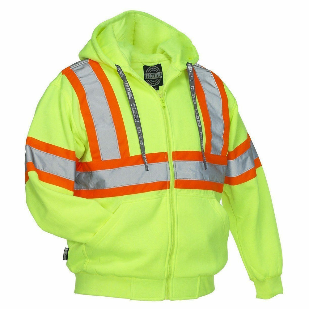 Image of Forcefield Deluxe Safety Hoodie - Lime - XL (024-P834J)