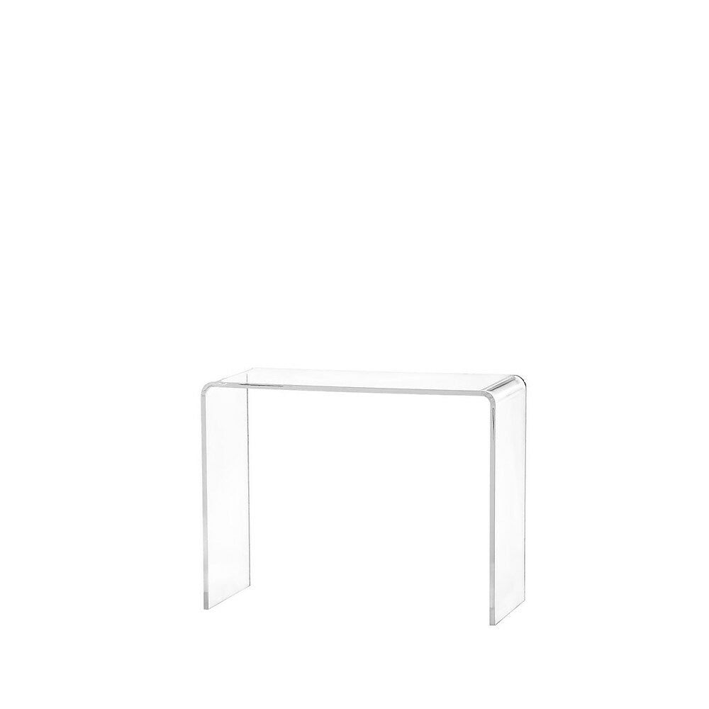 Image of Plata Import Large Clear Acrylic Console Table