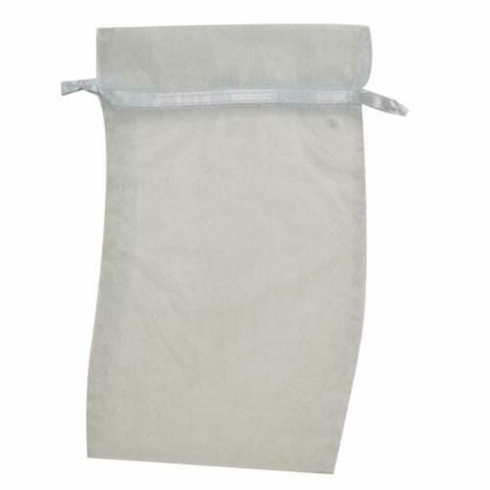 Image of JAM Paper Sheer Bags - Large - 5.50" x 9" - Baby Blue - 96 Pack