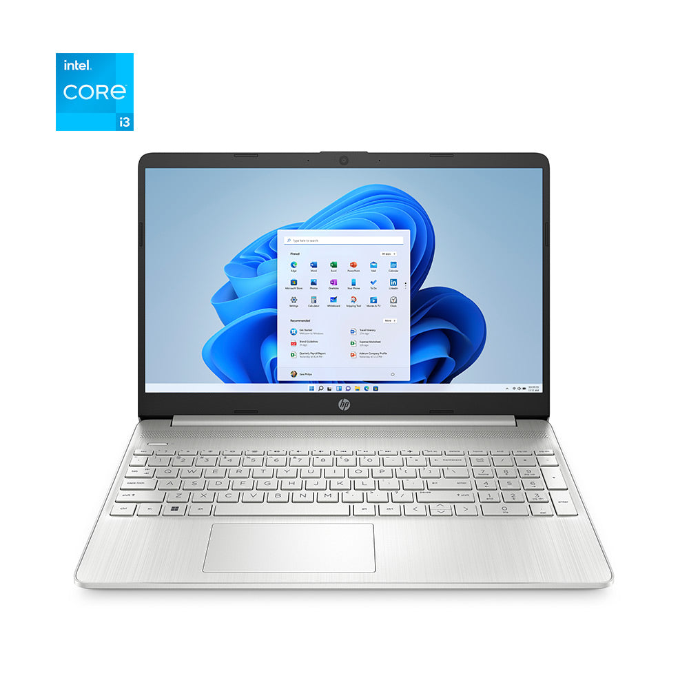 Image of HP 15.6" Laptop - Intel i3-1215U - 512GB SSD - 8GB RAM - Windows 11, Grey