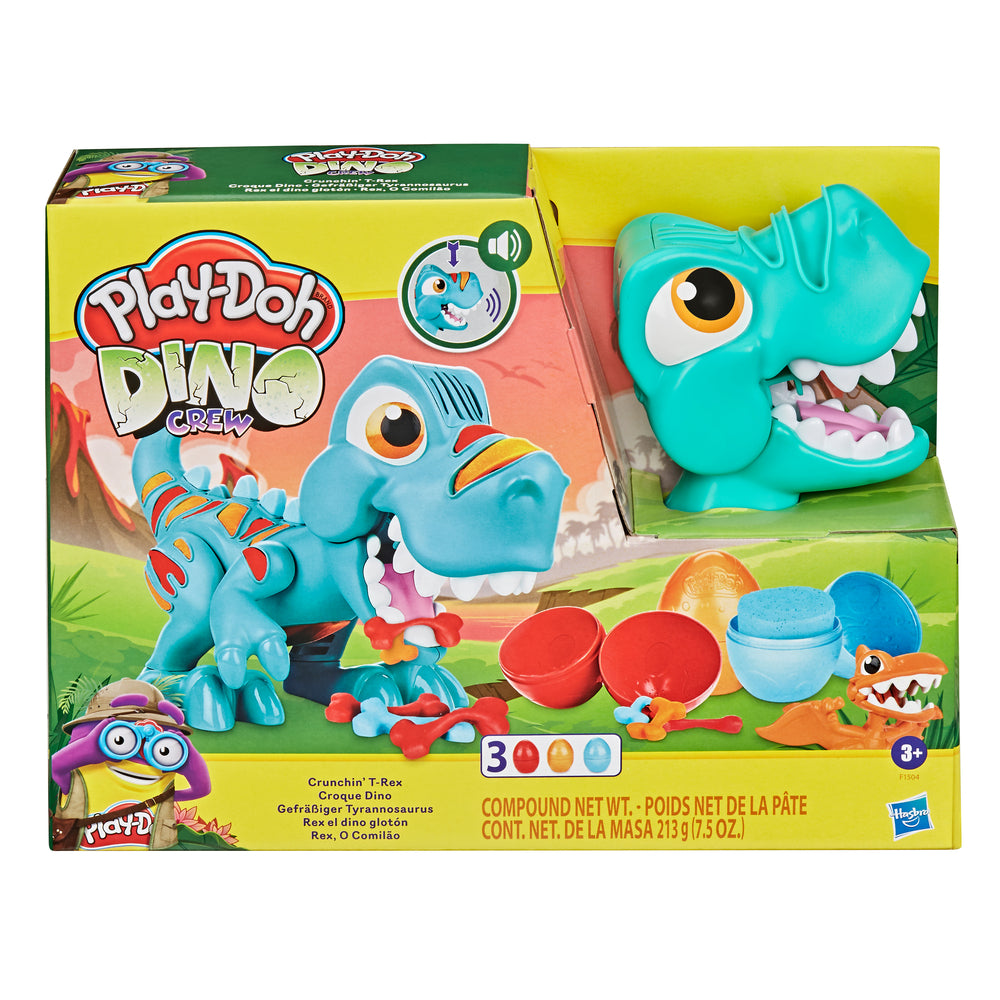 Image of Play-Doh Dino Crew Crunchin' T-Rex Toy