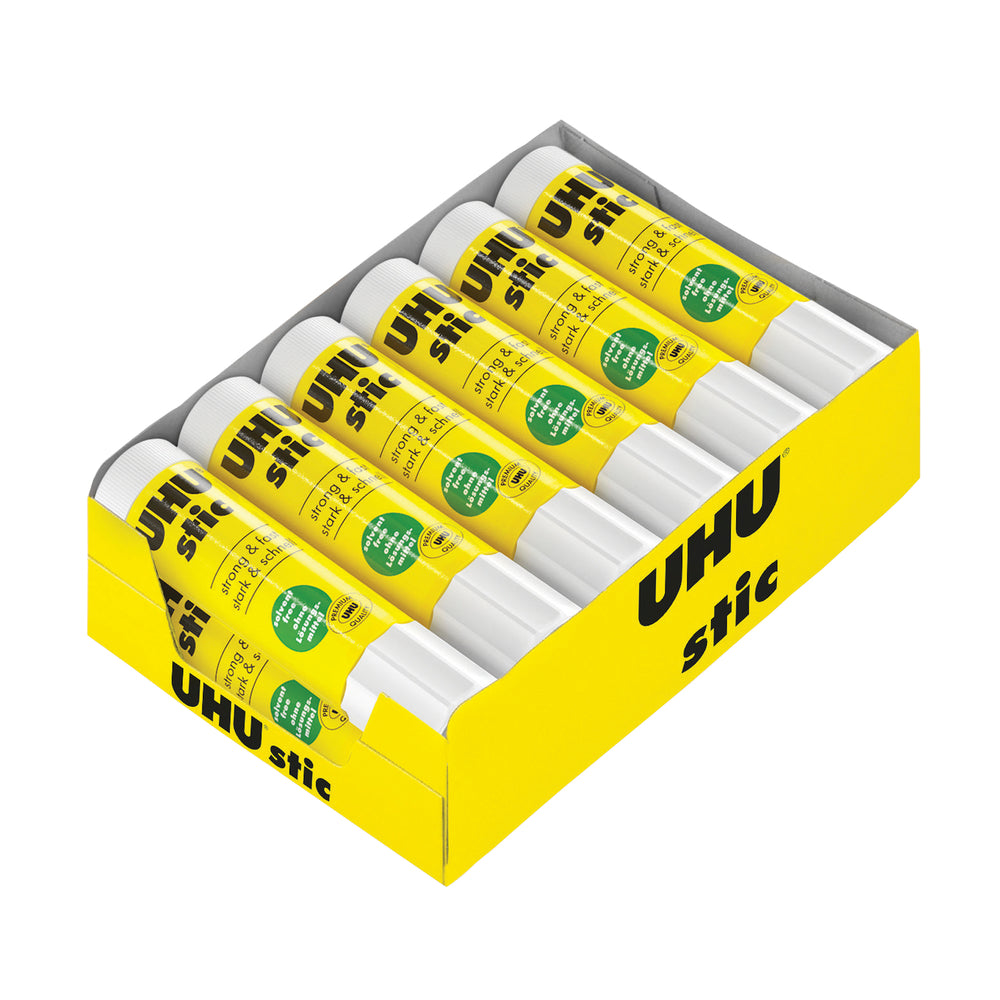 Image of UHU Glue Sticks - 21g - 12 Pack