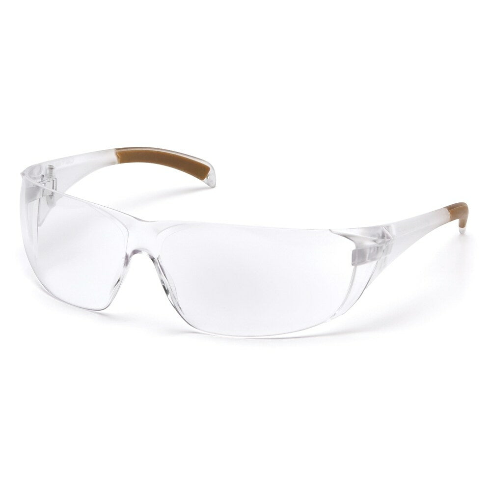 Image of Carhartt Billings Safety Eyewear Glasses, Clear, 12 Pack