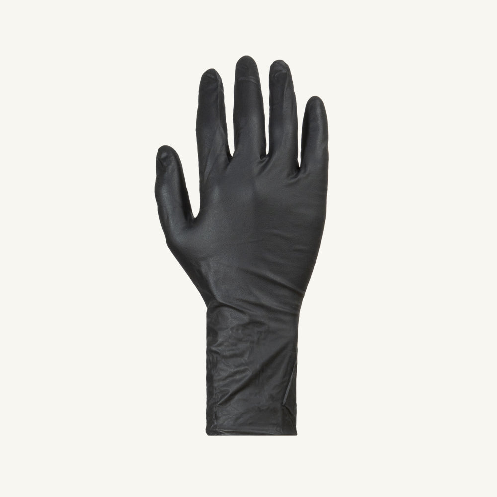 Image of KeepKleen Nitrile Powder-Free Multipurpose Gloves - Black - Small - 50 Pack